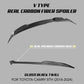 [CAMRY 8TH] V TYPE REAL CARBON FIBER SPOILER - XGENAUTO
