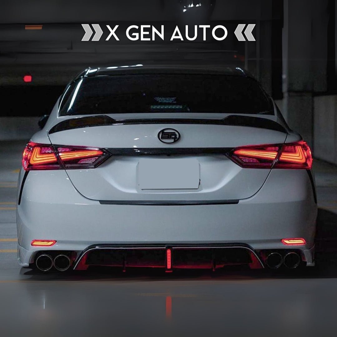 [CAMRY 8TH] V TYPE REAL CARBON FIBER SPOILER - XGENAUTO