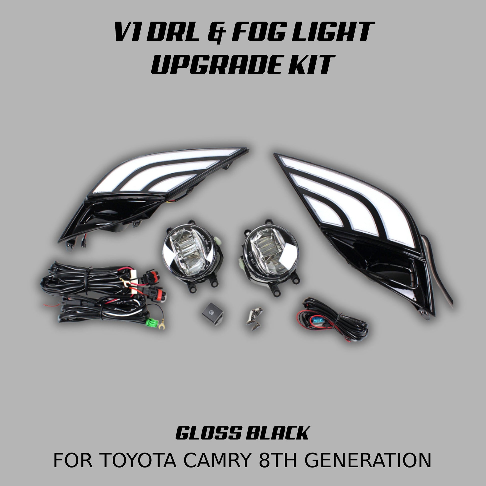 [CAMRY 8TH] V1 DRL & FOG LIGHT UPGRADE KIT - XGENAUTO