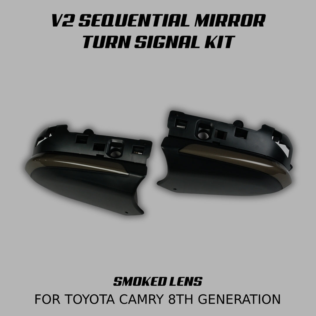 CAMRY 8TH] V2 SEQUENTIAL MIRROR TURN SIGNAL KIT – XGENAUTO