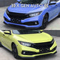 [CIVIC 10.5] LOWER SPORT LIP SPLITTER - XGENAUTO
