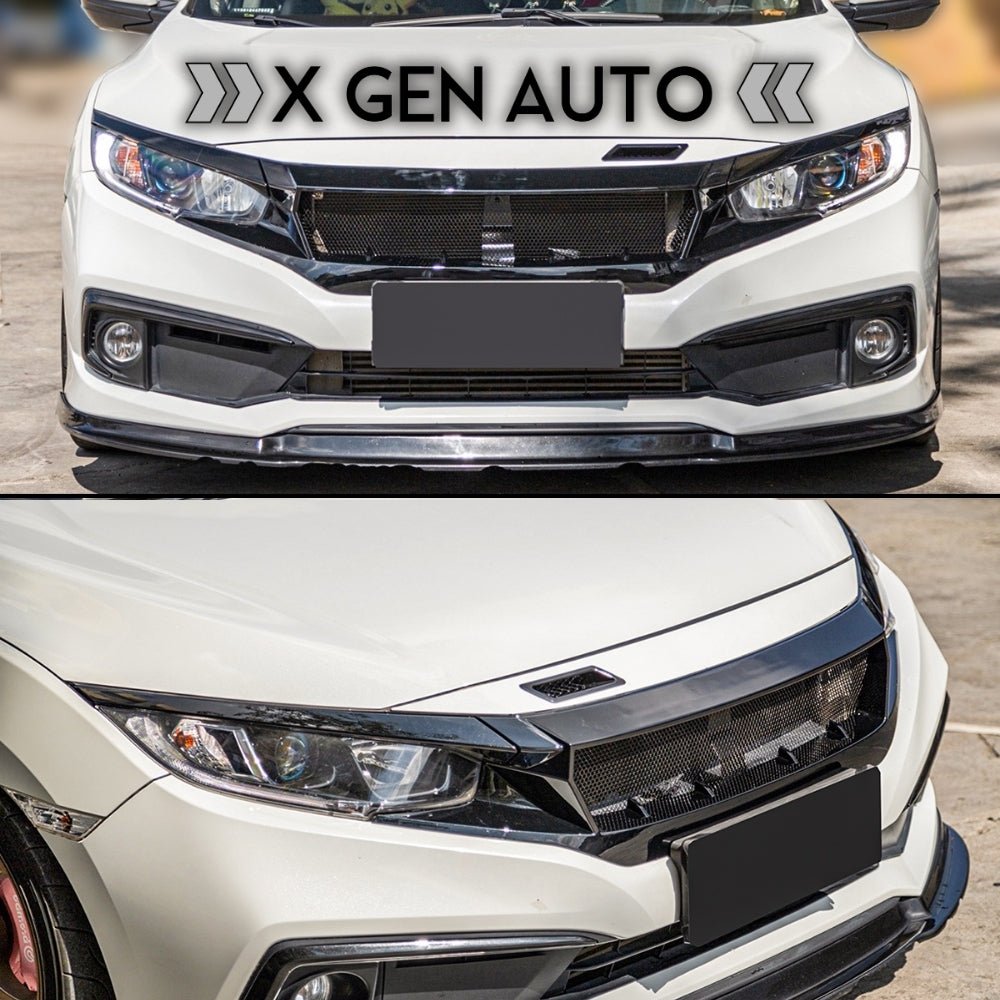[CIVIC 10.5] RACE SPEC HIGH FLOW PERFORMANCE GRILLE KIT - XGENAUTO
