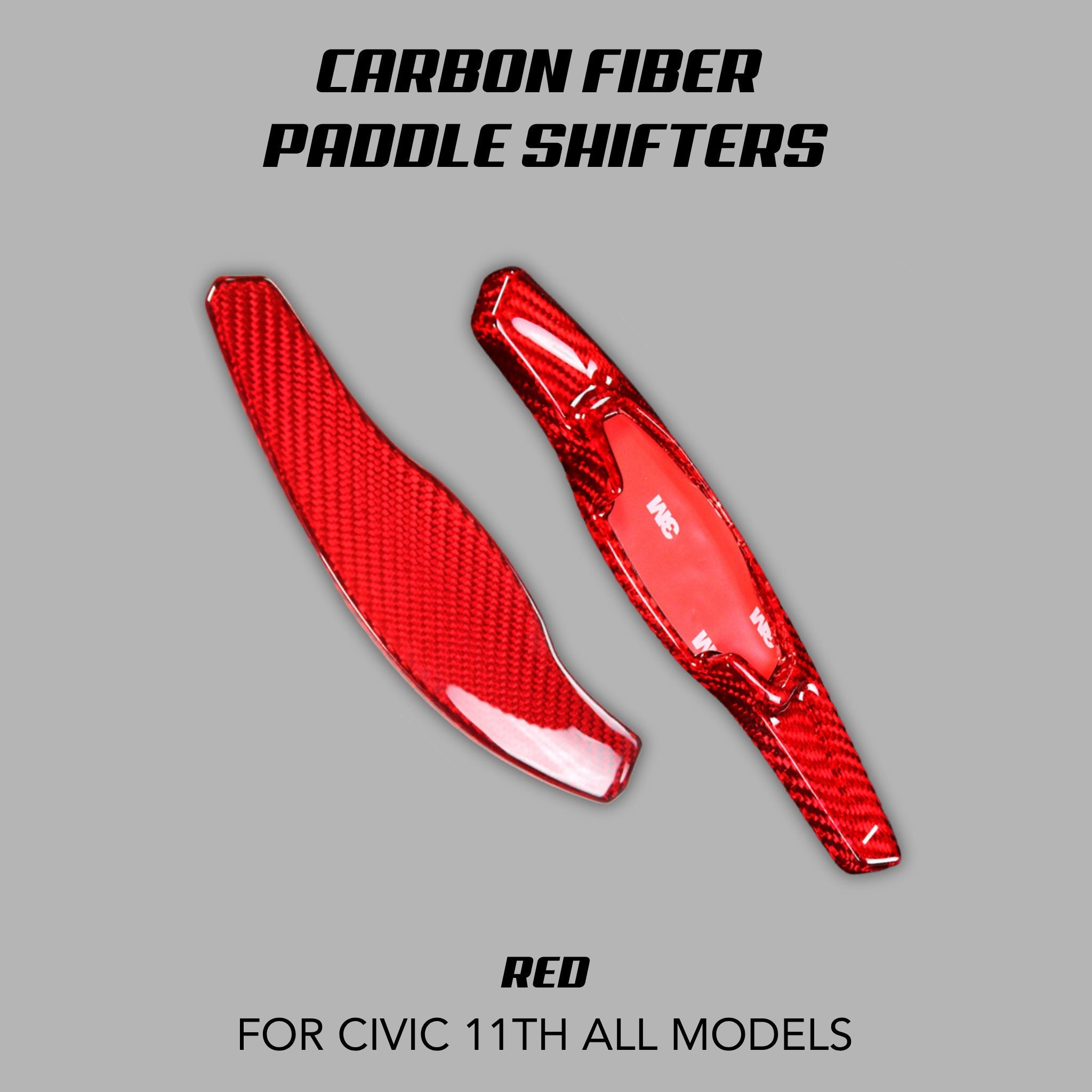 CIVIC 11TH] CARBON FIBER PADDLE SHIFTERS – XGENAUTO