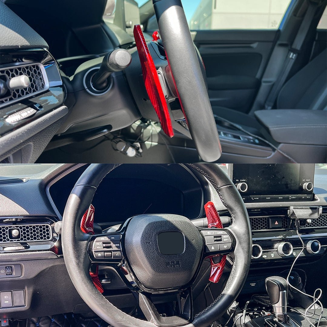 [CIVIC 11TH] CARBON FIBER PADDLE SHIFTERS - XGENAUTO