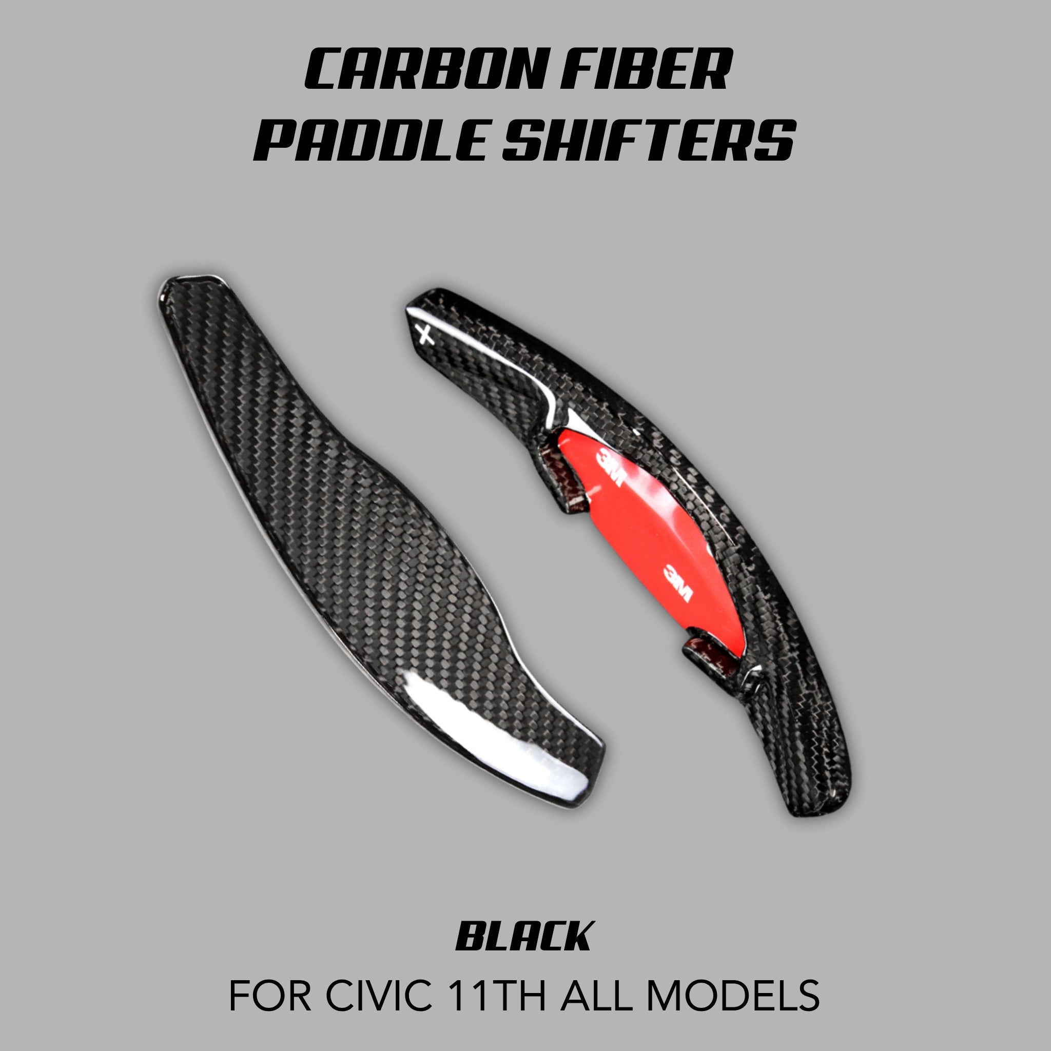 CIVIC 11TH] CARBON FIBER PADDLE SHIFTERS – XGENAUTO