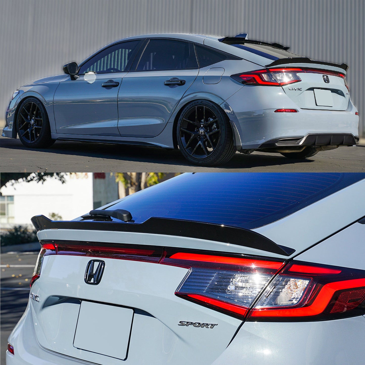[CIVIC 11TH HATCHBACK] JDM STYLE REAR DECKLID SPOILER - XGENAUTO