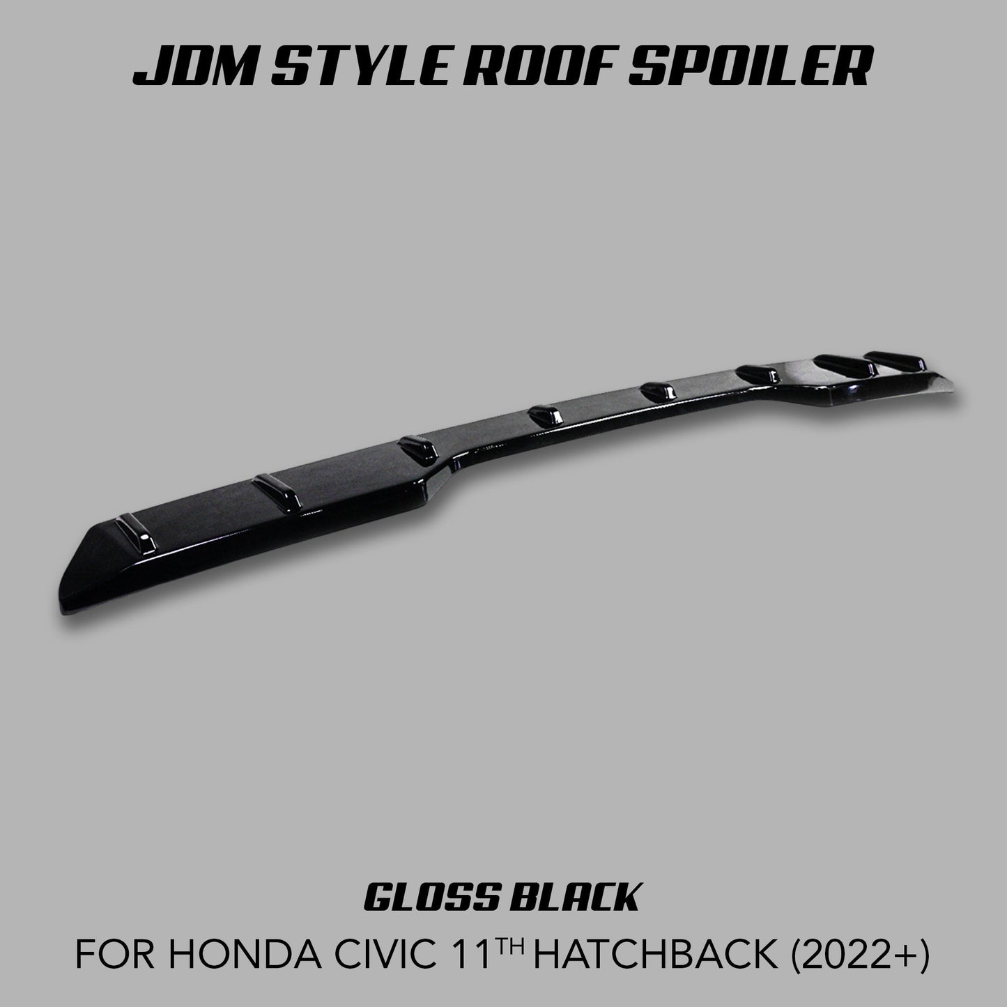 [CIVIC 11TH HATCHBACK] JDM STYLE ROOF SPOILER - XGENAUTO