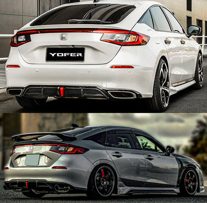 [CIVIC 11TH HATCHBACK] YOFER DESIGN© REAR VALENCE DIFFUSER - XGENAUTO