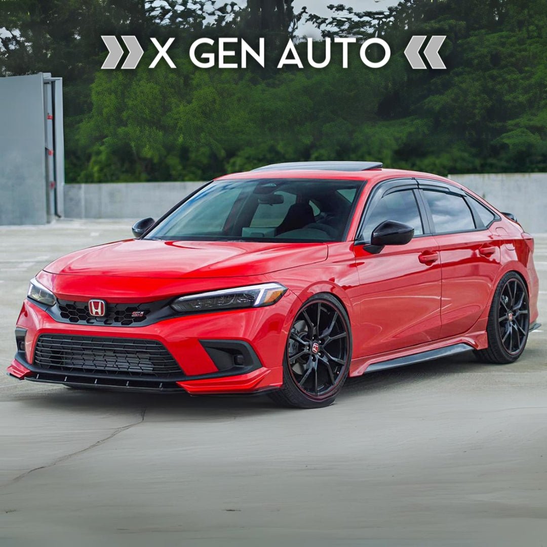 [CIVIC 11TH] JDM STYLE SMOKED RAIN VISOR DEFLECTORS - XGENAUTO