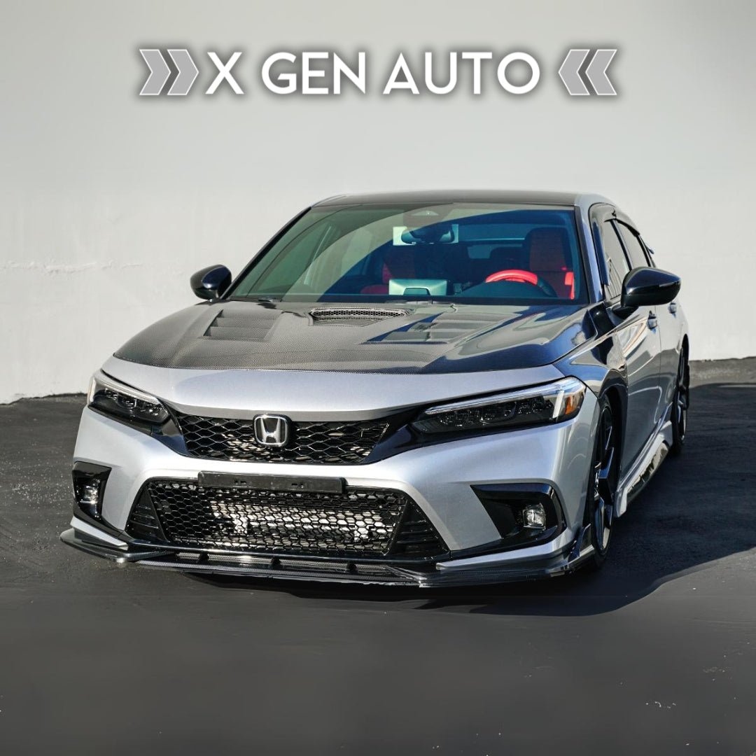 [CIVIC 11TH] LOWER SPORT GRILLE & FOG LIGHT UPGRADE KIT - XGENAUTO