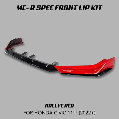 [CIVIC 11TH] MC - R SPEC FRONT LIP KIT - XGENAUTO