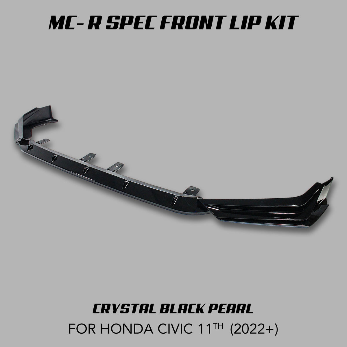 [CIVIC 11TH] MC - R SPEC FRONT LIP KIT - XGENAUTO