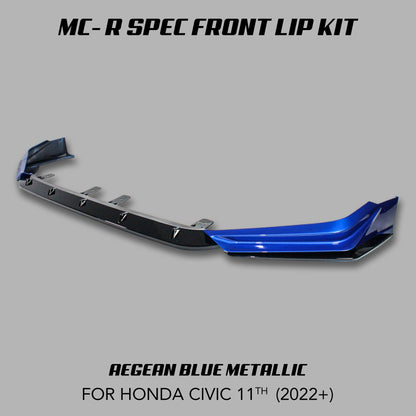 [CIVIC 11TH] MC - R SPEC FRONT LIP KIT - XGENAUTO