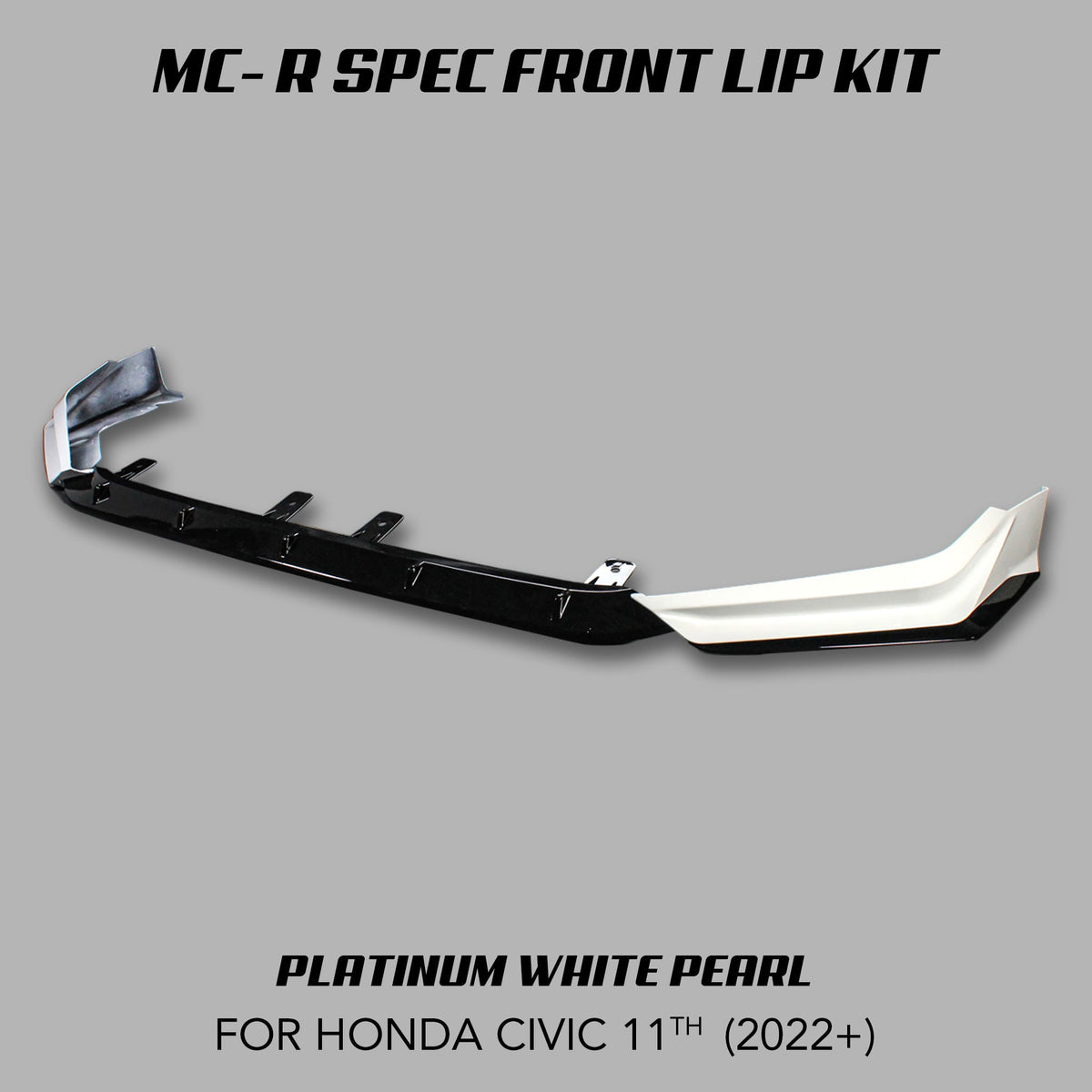 [CIVIC 11TH] MC - R SPEC FRONT LIP KIT - XGENAUTO