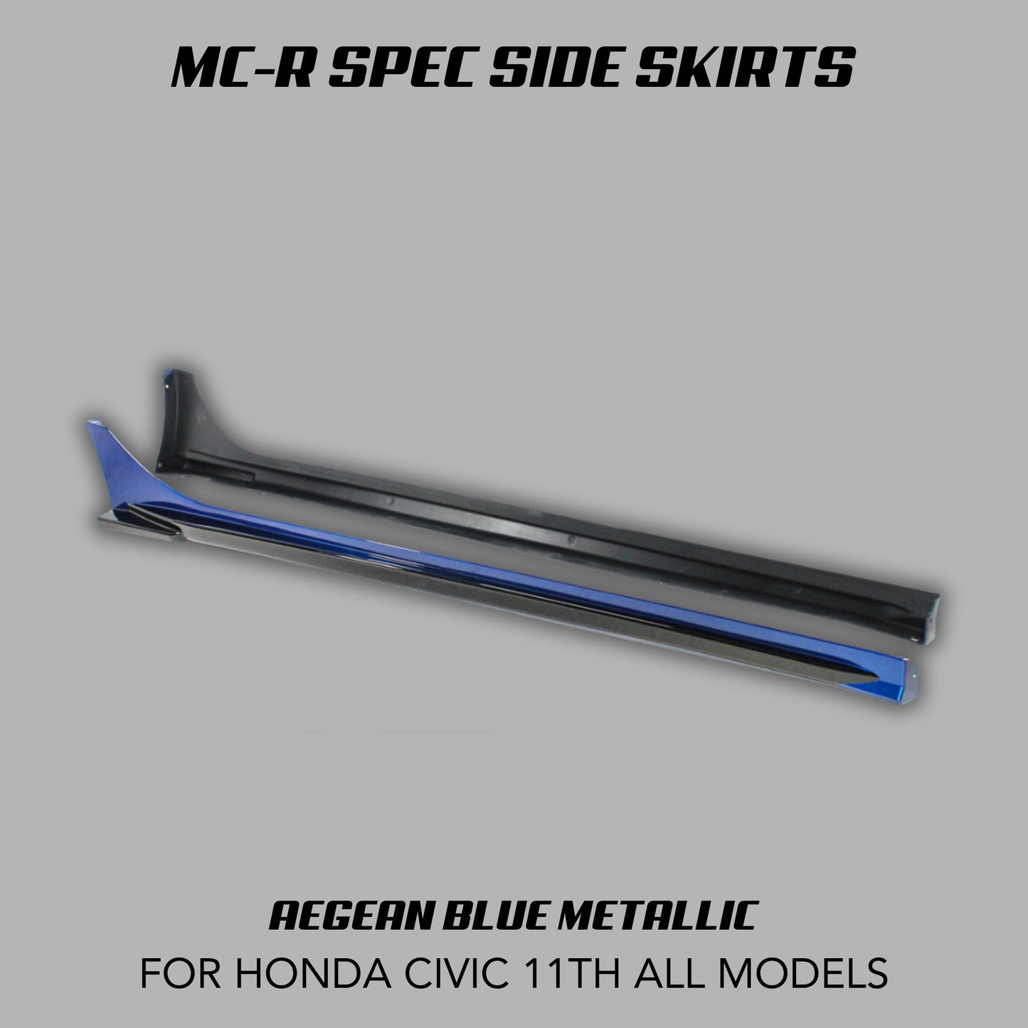 [CIVIC 11TH] MC - R SPEC SIDE SKIRTS - XGENAUTO