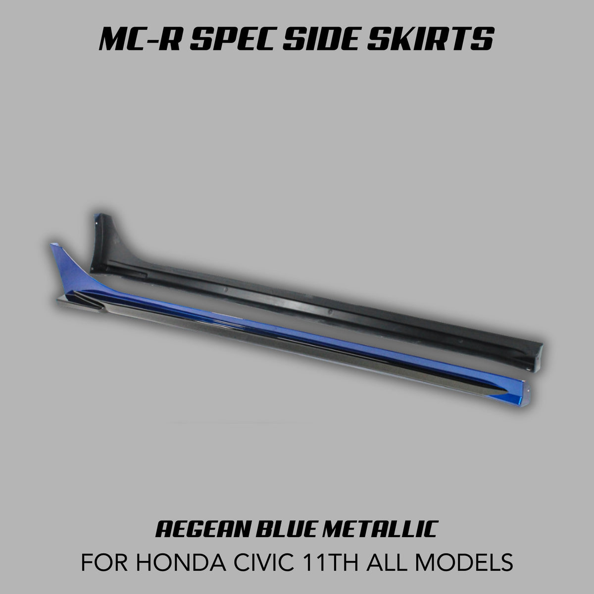 [CIVIC 11TH] MC - R SPEC SIDE SKIRTS - XGENAUTO