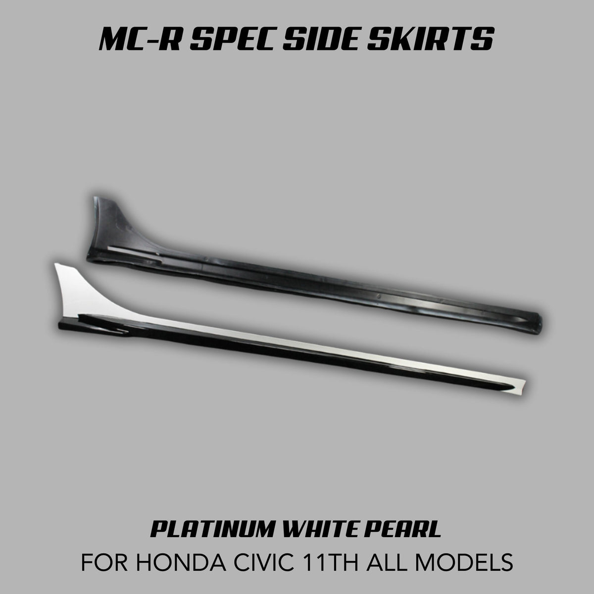 [CIVIC 11TH] MC - R SPEC SIDE SKIRTS - XGENAUTO