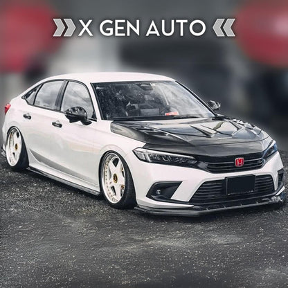 [CIVIC 11TH] MG STYLE REAL CARBON FIBER MIRROR CAPS - XGENAUTO