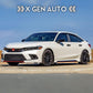 [CIVIC 11TH] "MG STYLE" WINDOW VISORS - XGENAUTO