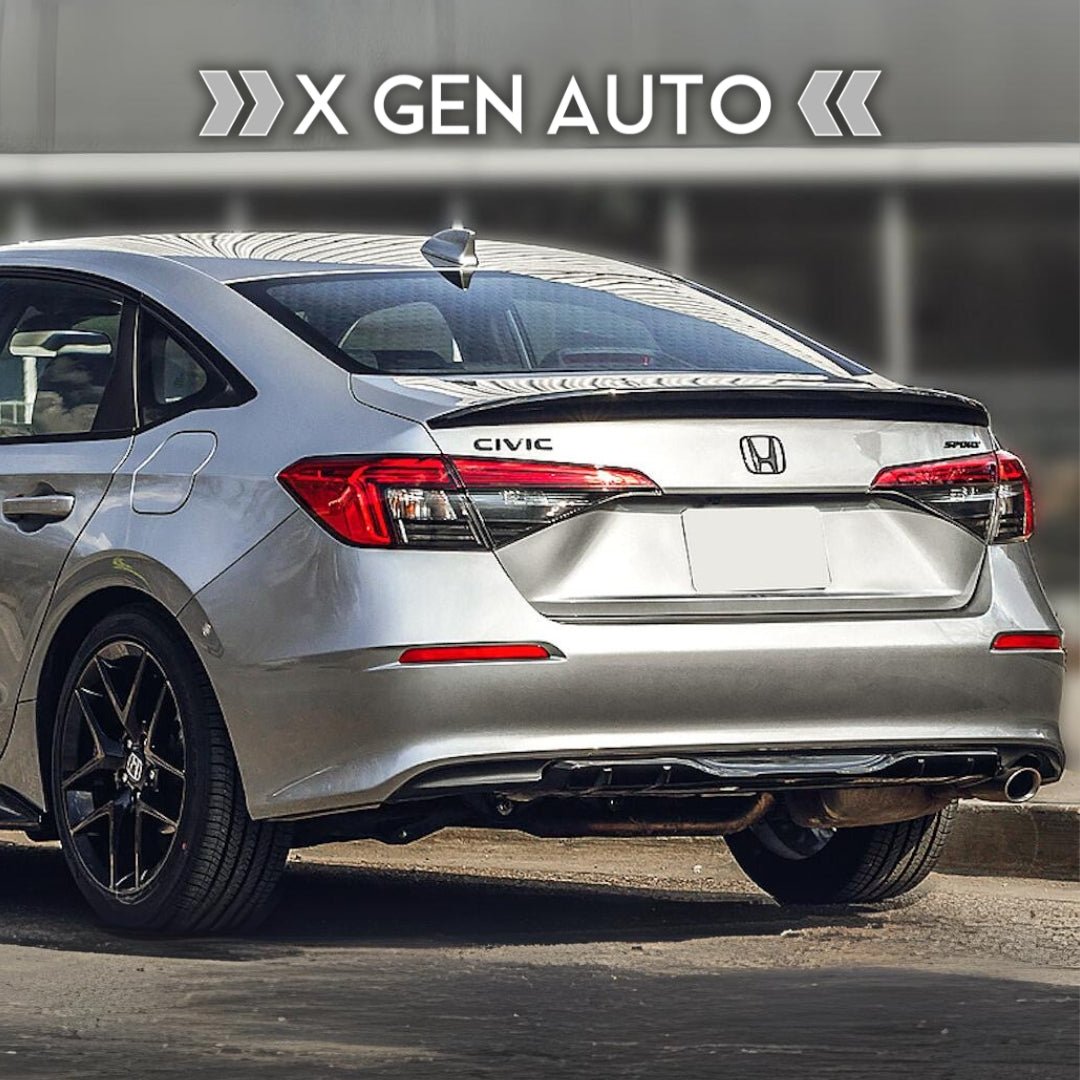 [CIVIC 11TH SEDAN] JDM STYLE REAR BUMPER ACCENT - XGENAUTO