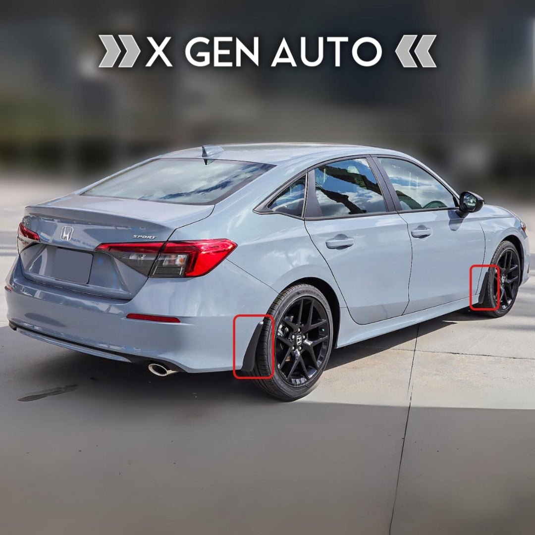 [CIVIC 11TH SEDAN] LOWER FENDER SPLASH GUARD KIT - XGENAUTO