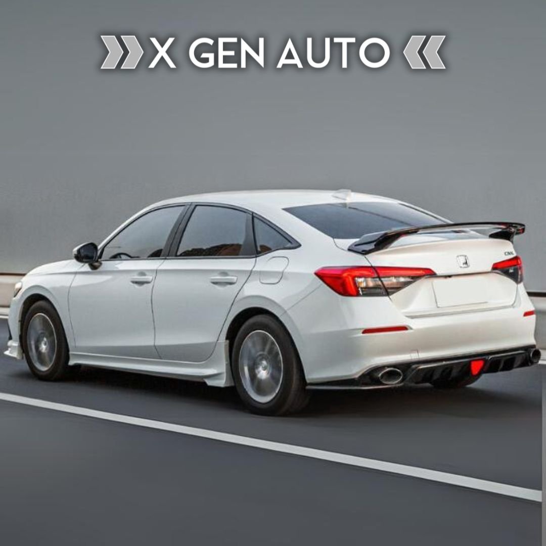 [CIVIC 11TH SEDAN] RACE AERO REAR SPOILER WING - XGENAUTO