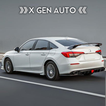 [CIVIC 11TH SEDAN] RACE AERO REAR SPOILER WING - XGENAUTO