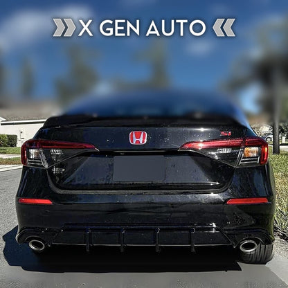 [CIVIC 11TH SEDAN] SPORT SPEC REAR VALENCE DIFFUSER - XGENAUTO