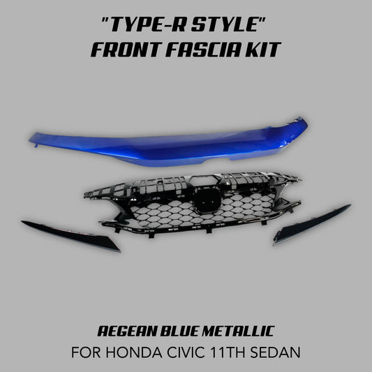 [CIVIC 11TH SEDAN] "TYPE - R STYLE" FRONT FASCIA KIT - XGENAUTO