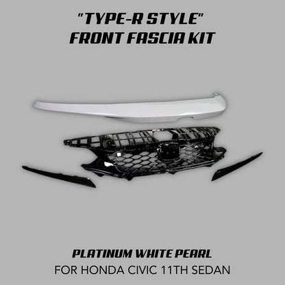 [CIVIC 11TH SEDAN] "TYPE - R STYLE" FRONT FASCIA KIT - XGENAUTO