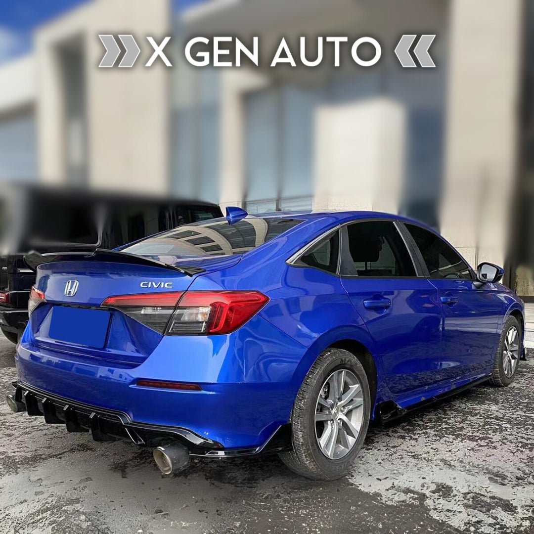 [CIVIC 11TH SEDAN] V TYPE REAR DECKLID SPOILER V2 - XGENAUTO