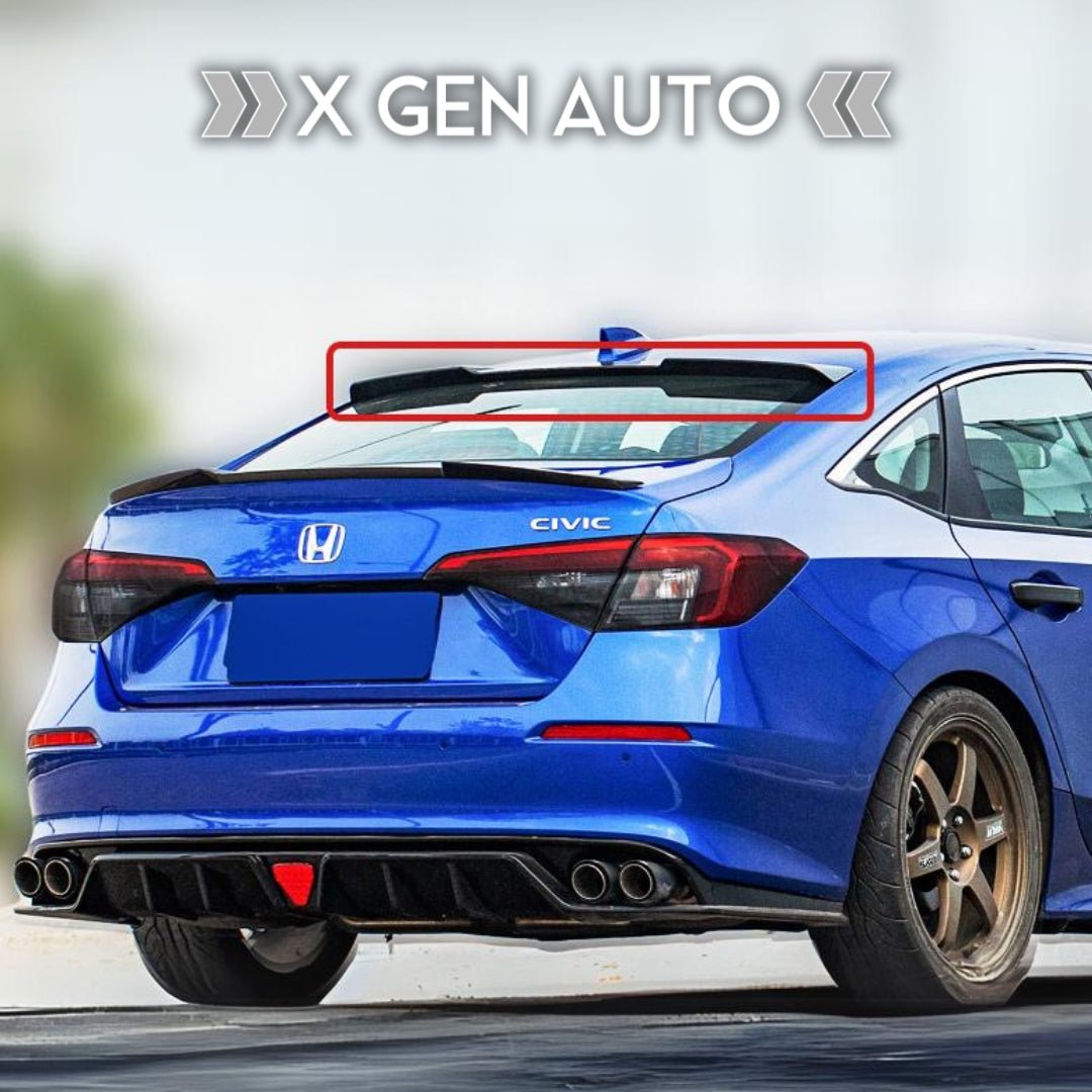 [CIVIC 11TH SEDAN] V TYPE ROOF SPOILER - XGENAUTO