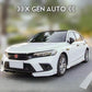 [CIVIC 11TH SEDAN] V1 BLACKOUT FRONT GRILLE KIT - XGENAUTO