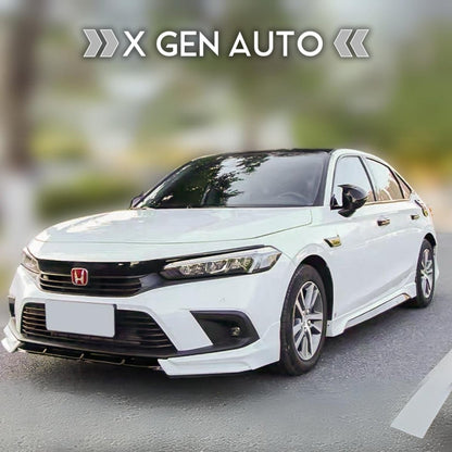 [CIVIC 11TH SEDAN] V1 BLACKOUT FRONT GRILLE KIT - XGENAUTO