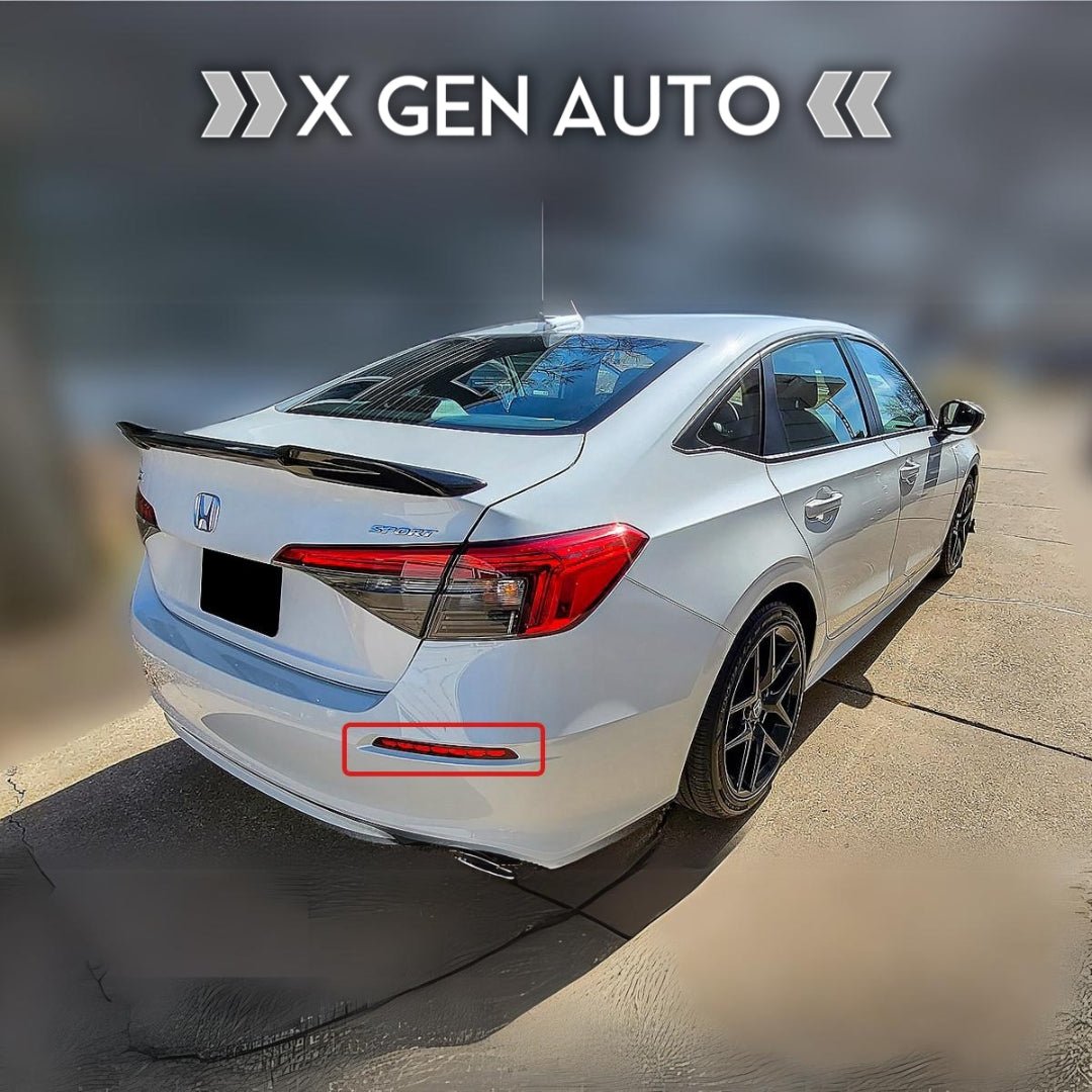 [CIVIC 11TH SEDAN] V1 REAR BUMPER REFLECTOR LED - XGENAUTO