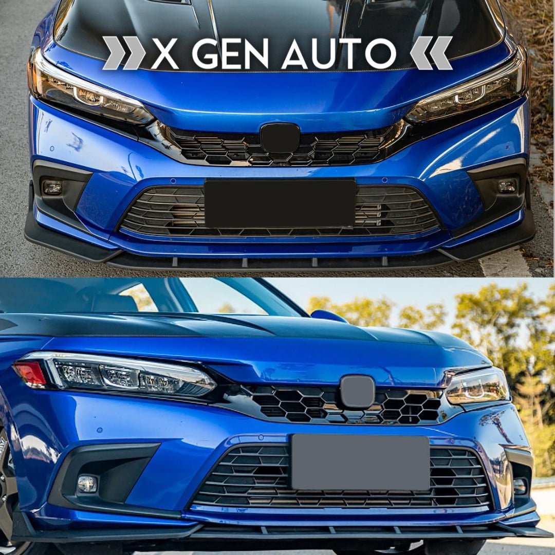 [CIVIC 11TH SEDAN] V2 HONEYCOMB SPORT GRILLE - XGENAUTO