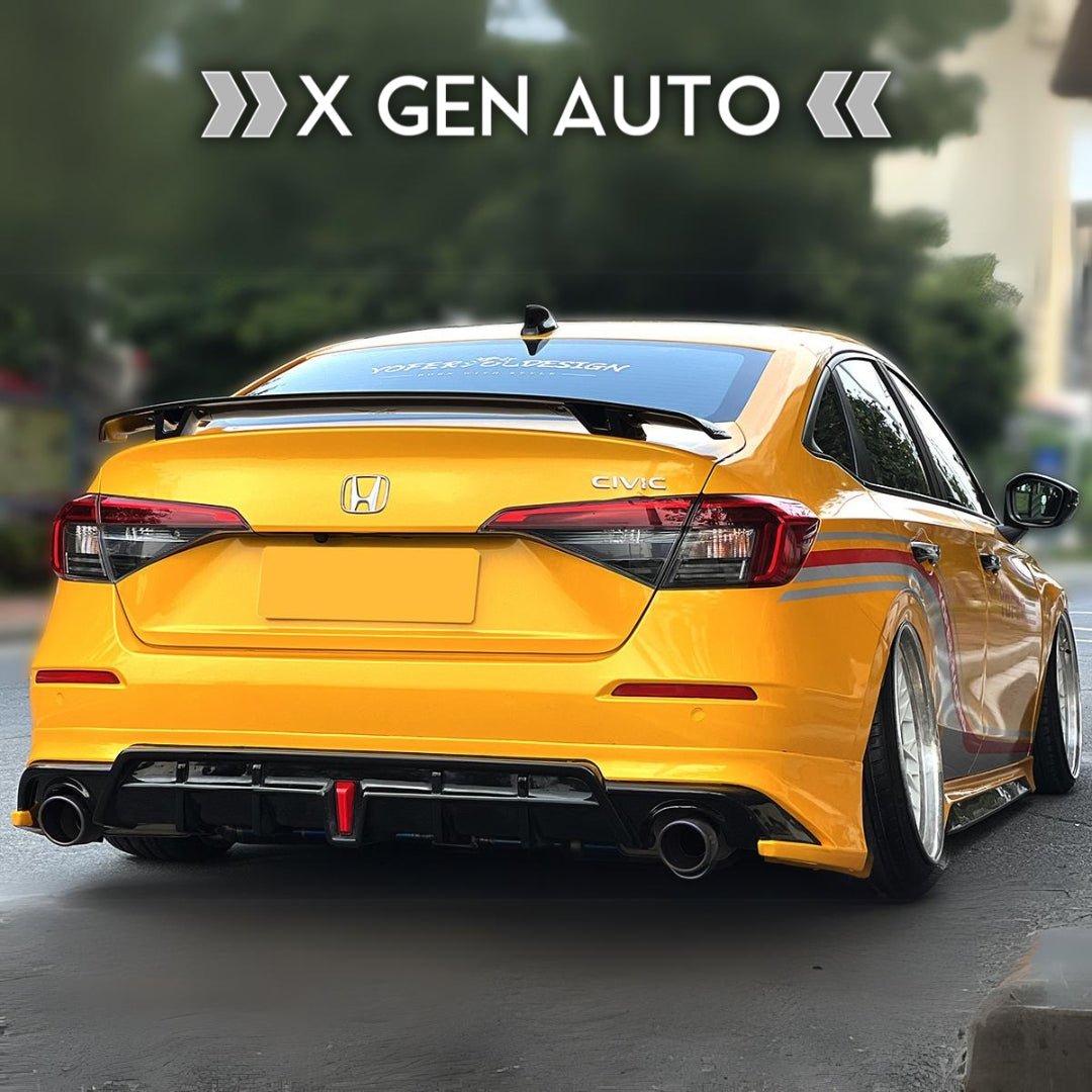 [CIVIC 11TH SEDAN] YOFER DESIGN© DOWNFORCE SPOILER - XGENAUTO