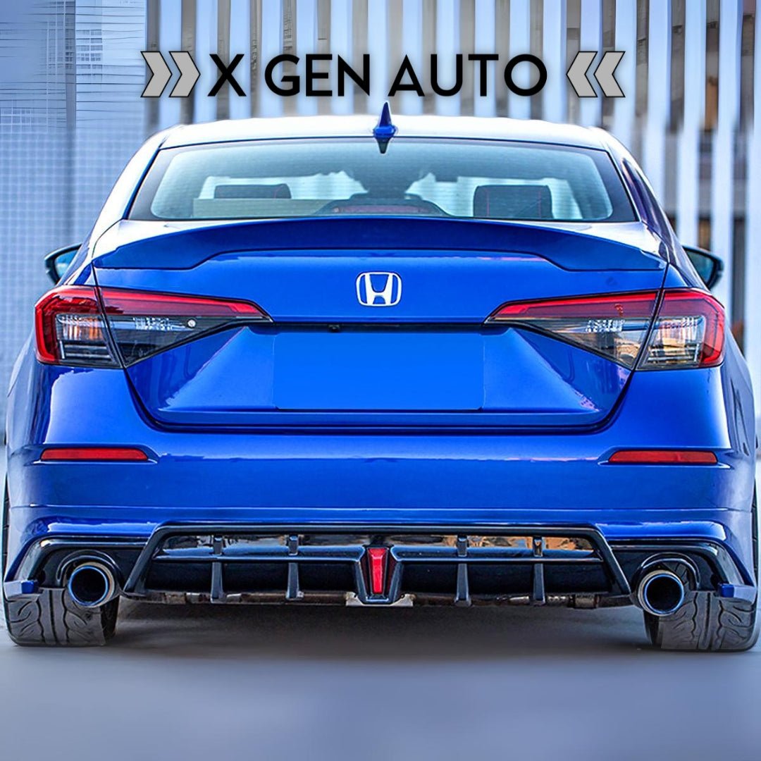 [CIVIC 11TH SEDAN] YOFER DESIGN© V1 REAR VALENCE DIFFUSER - XGENAUTO