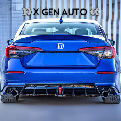 [CIVIC 11TH SEDAN] YOFER DESIGN© V1 REAR VALENCE DIFFUSER - XGENAUTO