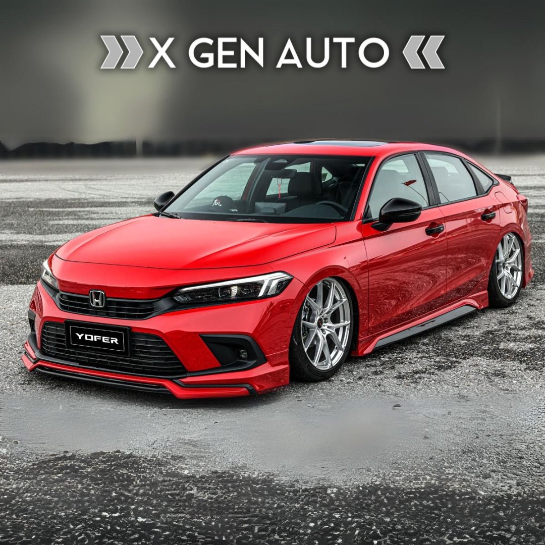 [CIVIC 11TH] YOFER DESIGN© SIDE SKIRTS V1 - XGENAUTO