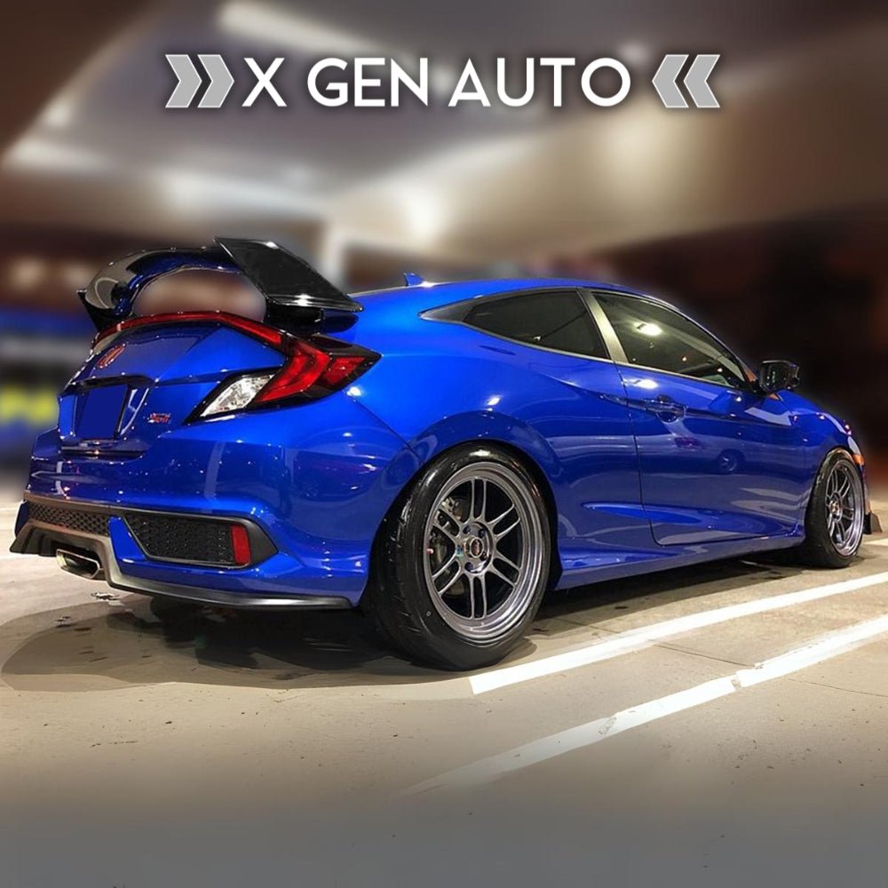 [CIVIC X COUPE] TYPE R STYLE RACE WING - XGENAUTO