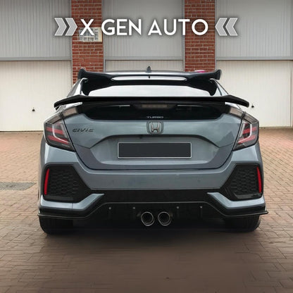 [CIVIC X HATCHBACK] HFP STYLE REAR DECKLID SPOILER - XGENAUTO