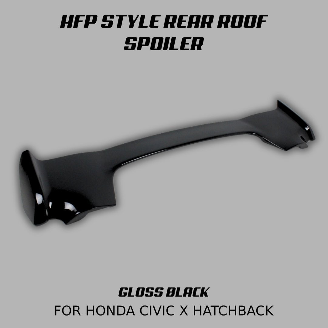 [CIVIC X HATCHBACK] HFP STYLE REAR ROOF SPOILER - XGENAUTO
