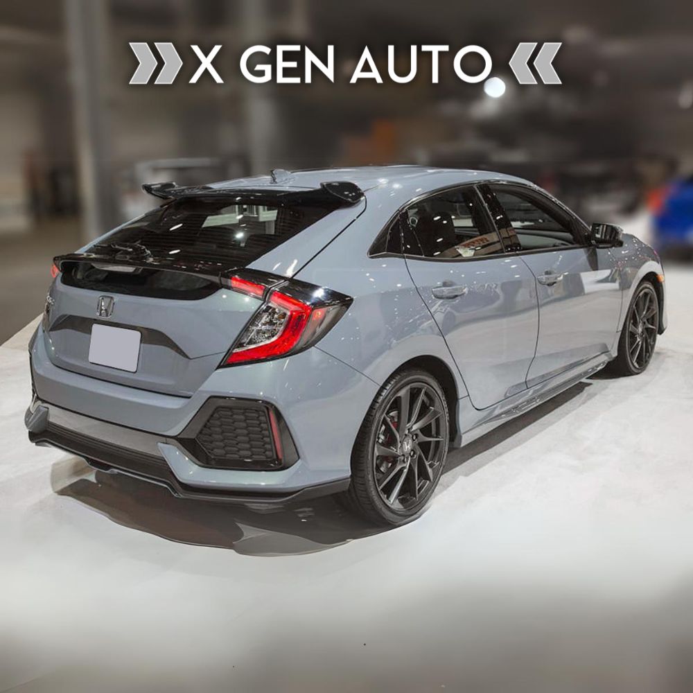 [CIVIC X HATCHBACK] HFP STYLE REAR ROOF SPOILER - XGENAUTO