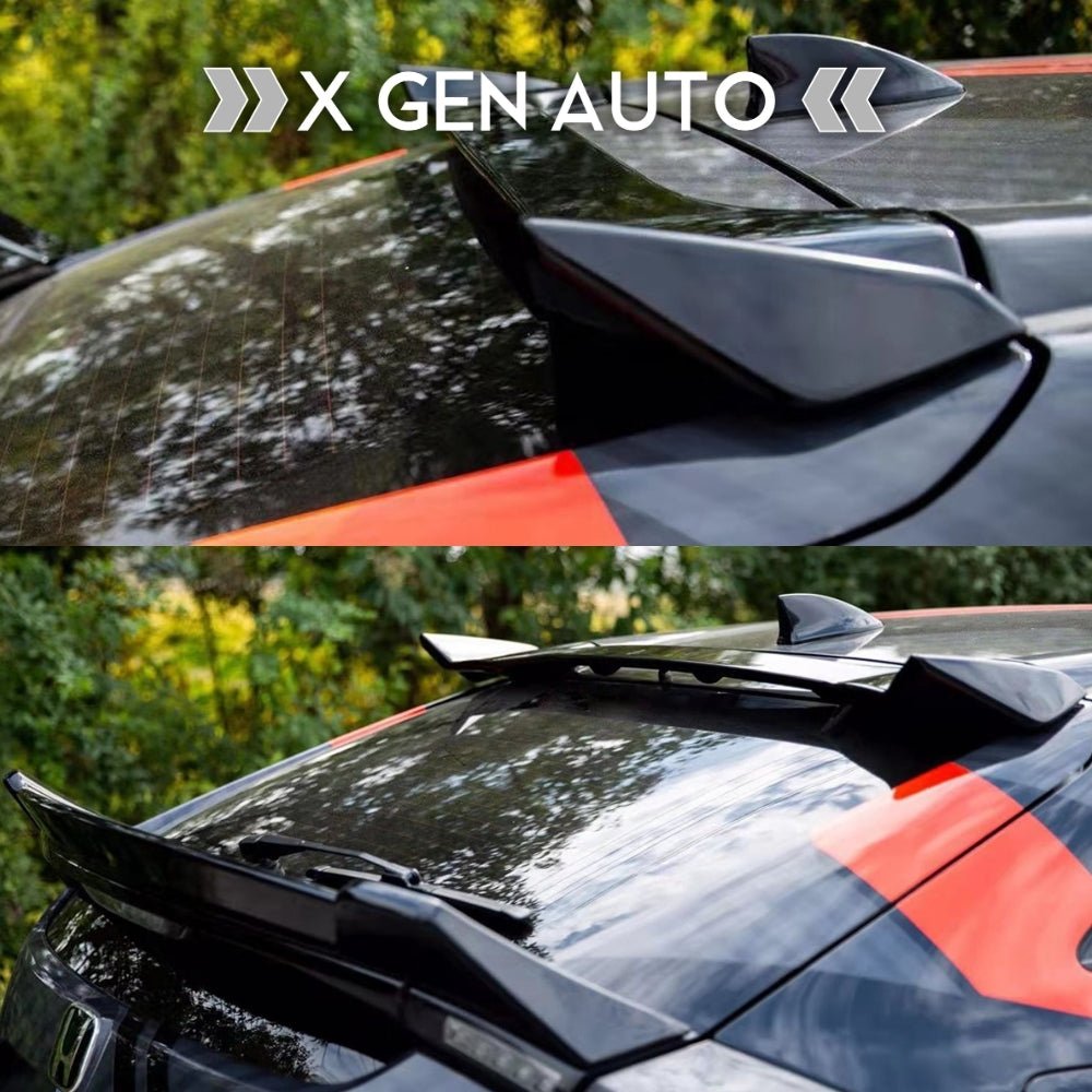 [CIVIC X HATCHBACK] JDM STYLE REAR ROOF SPOILER - XGENAUTO