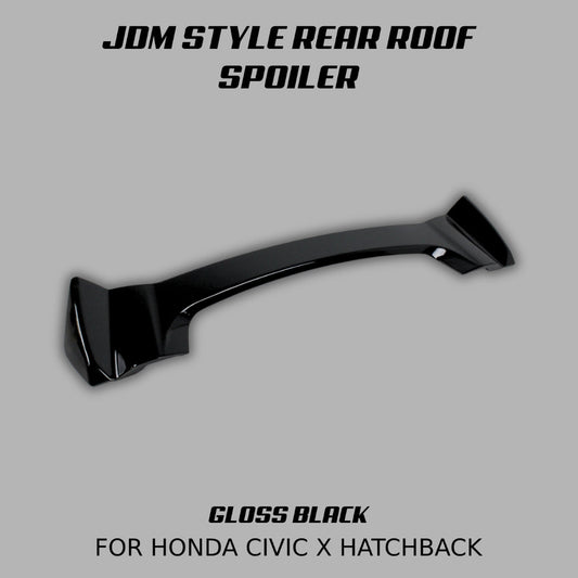 [CIVIC X HATCHBACK] JDM STYLE REAR ROOF SPOILER - XGENAUTO