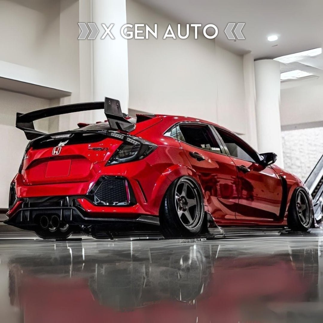 [CIVIC X HATCHBACK] MG STYLE RACE WING - XGENAUTO