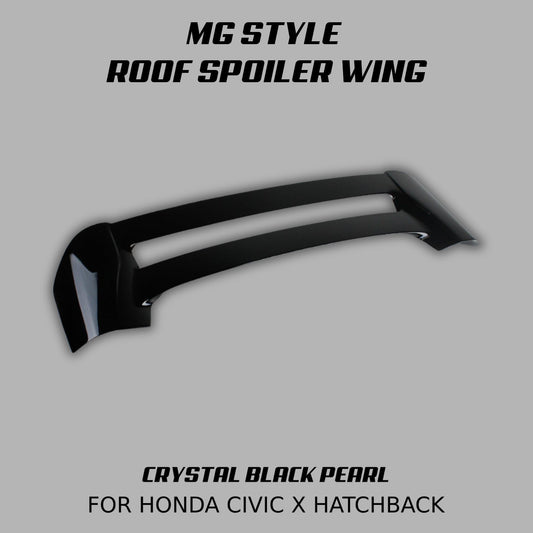 [CIVIC X HATCHBACK] MG STYLE ROOF SPOILER WING - XGENAUTO