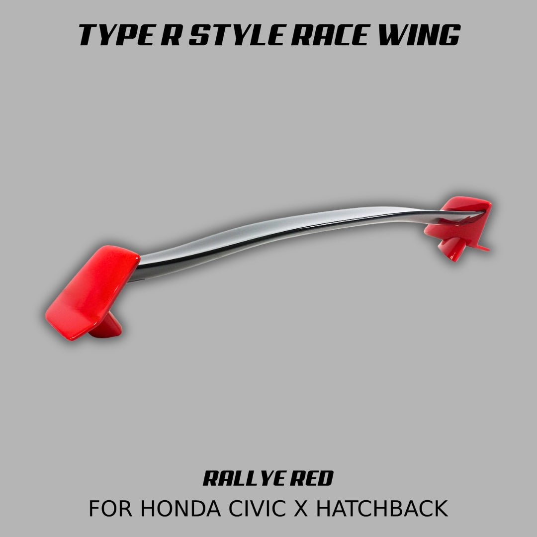 [CIVIC X HATCHBACK] TYPE R STYLE RACE WING - XGENAUTO