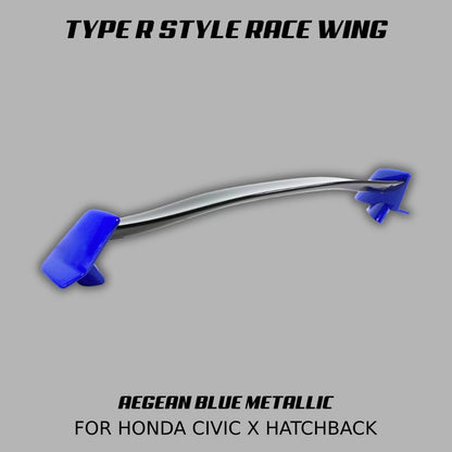 [CIVIC X HATCHBACK] TYPE R STYLE RACE WING - XGENAUTO